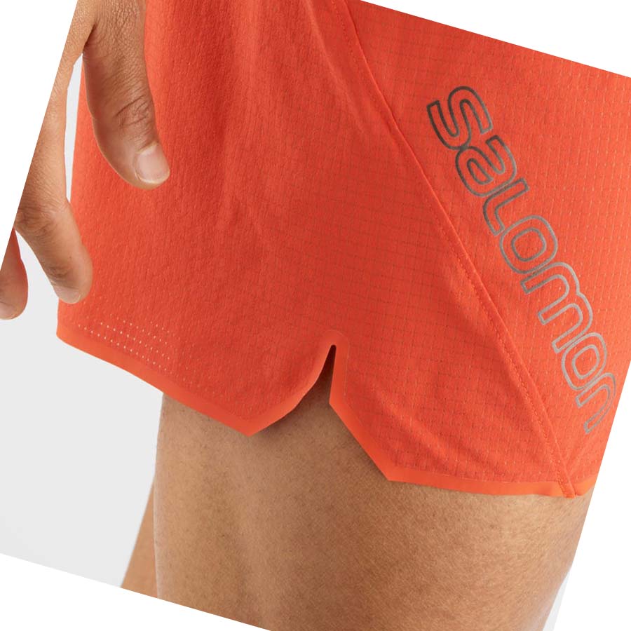 Bermudas Salomon SENSE AERO 5'' Hombre Naranjas | MX 3157JPQ